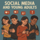 illustration of young adults unhappily active on their smartphones